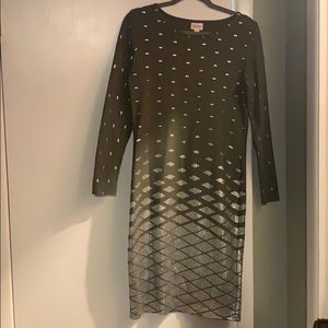 Lularoe Debbie elegant dress size Large